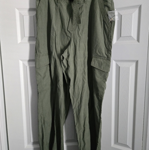 NWT Sonoma Wide Leg Cargo Pants - Picture 1 of 4